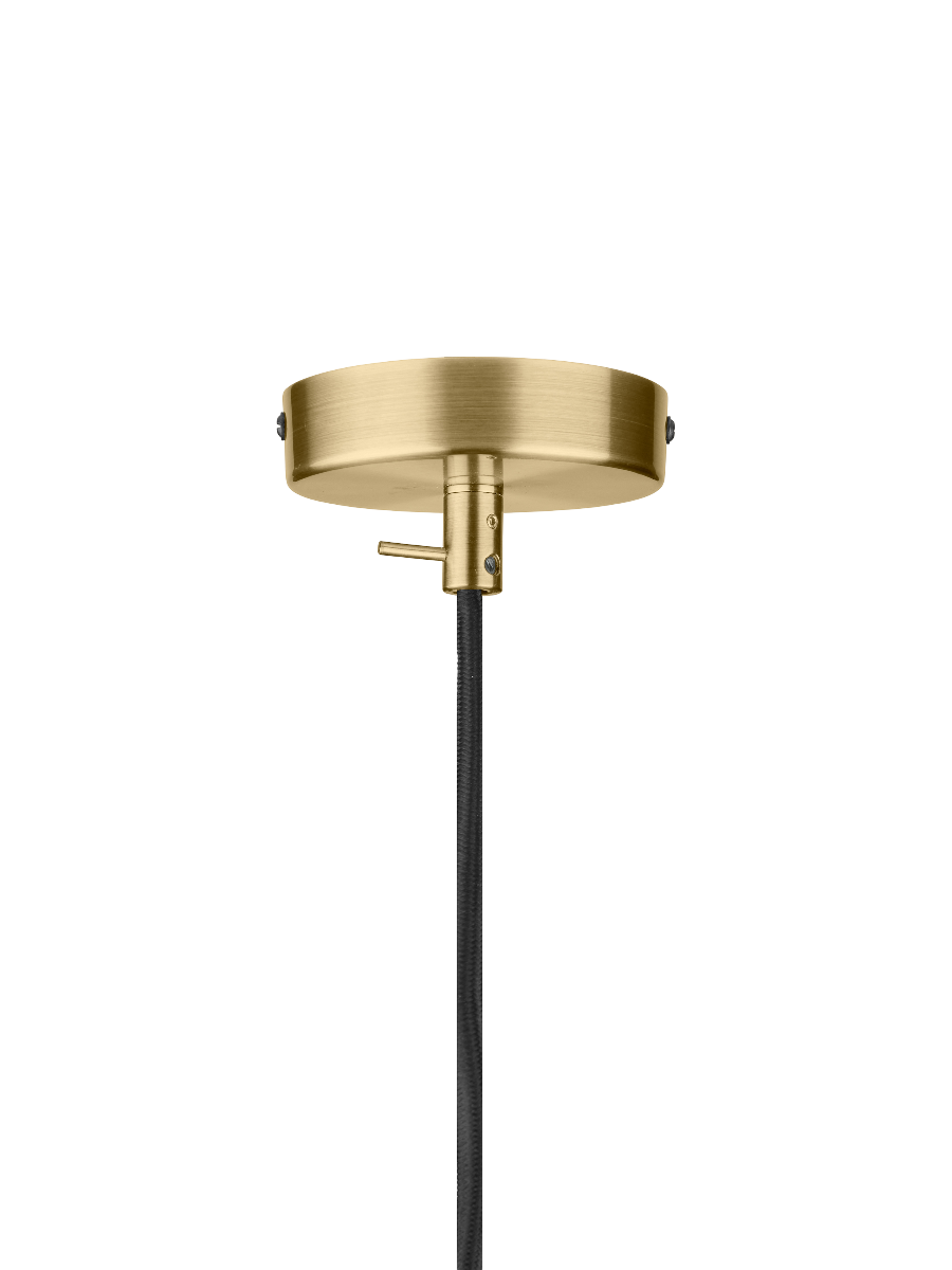 
Design Pendellampe "Stockholm" - Braun / Large