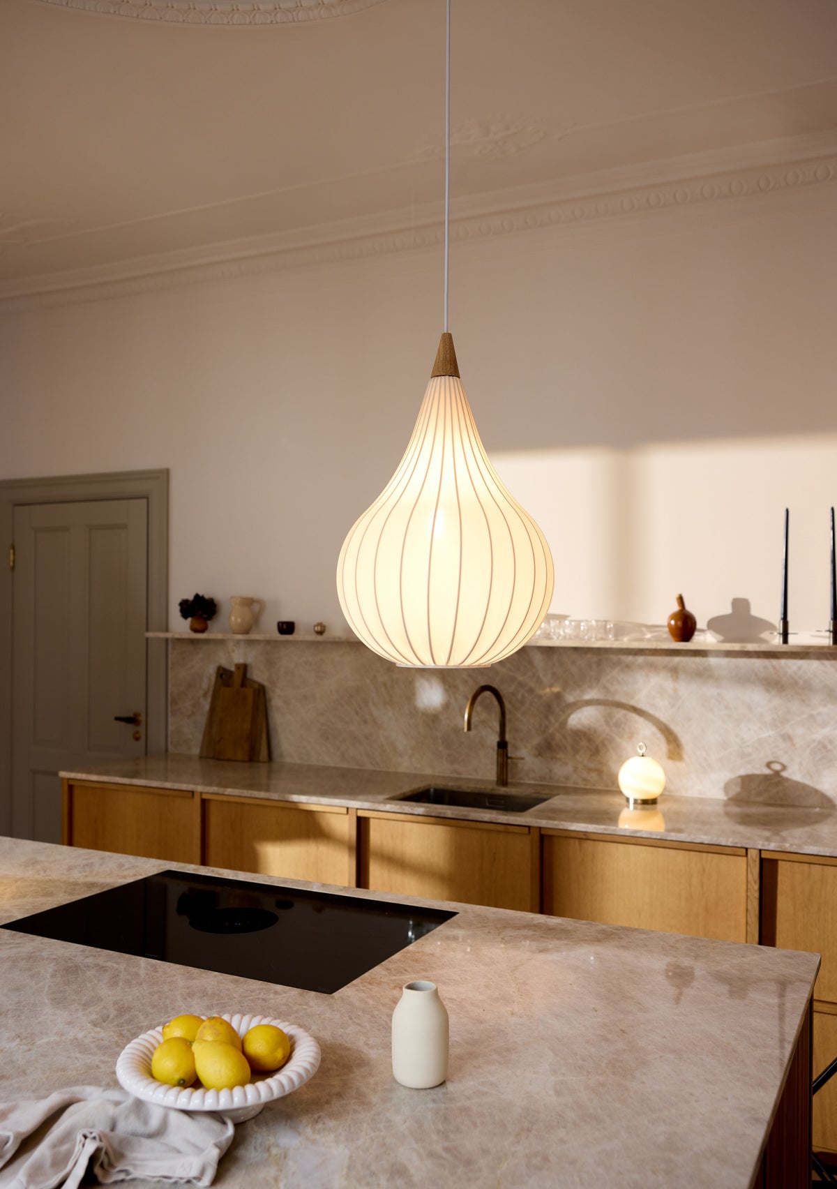 
"Drops Textile" Designer Pendant Lamp - ø 38cm