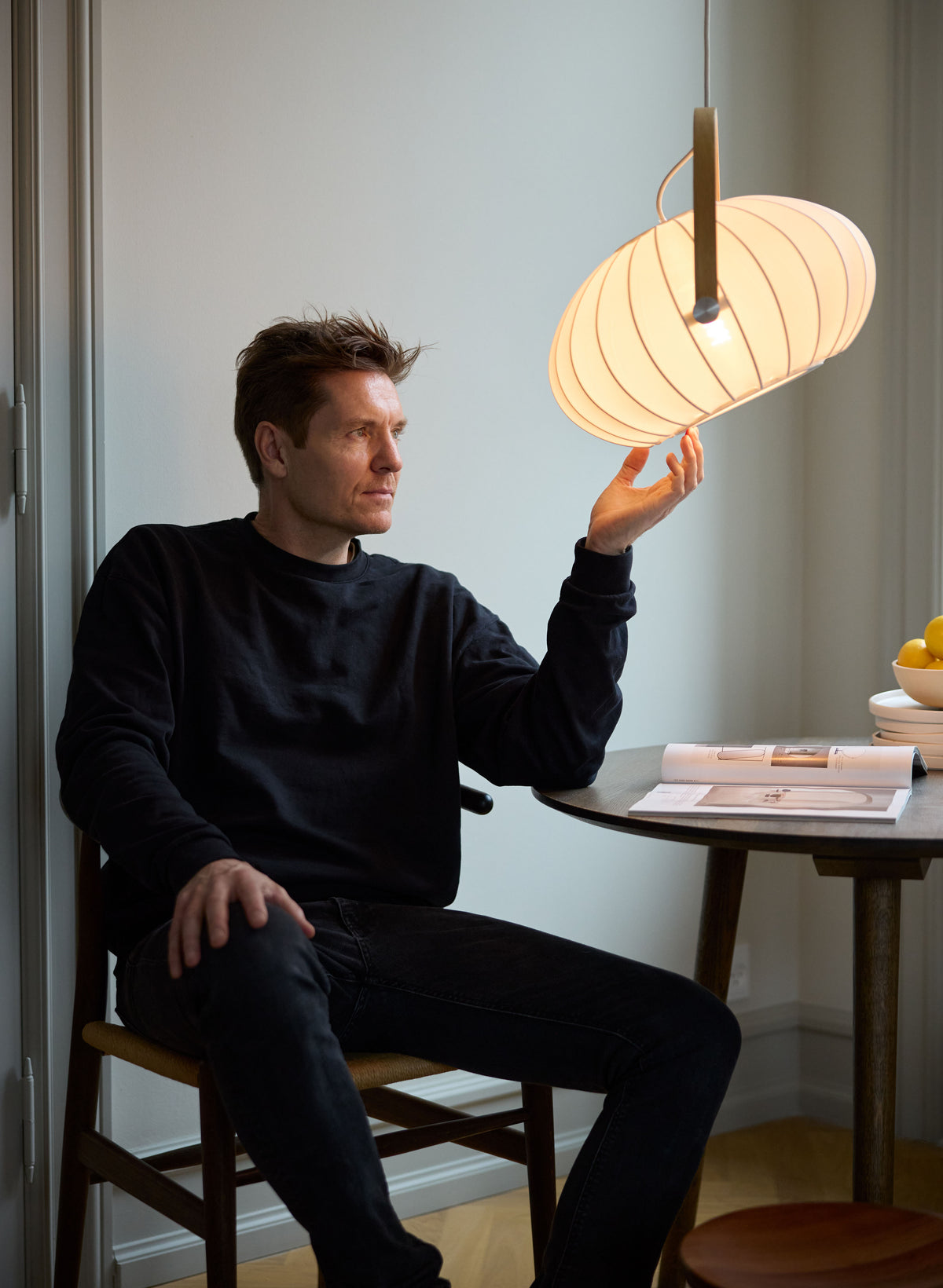 
"DC Textile" Design Pendant Lamp - White