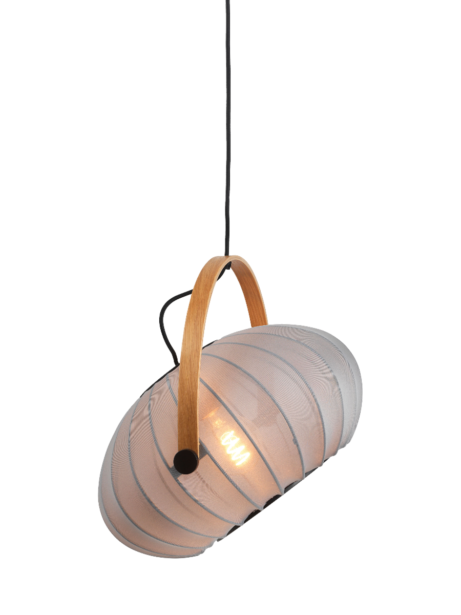 
"DC Textile" Design Pendant Lamp - Grey