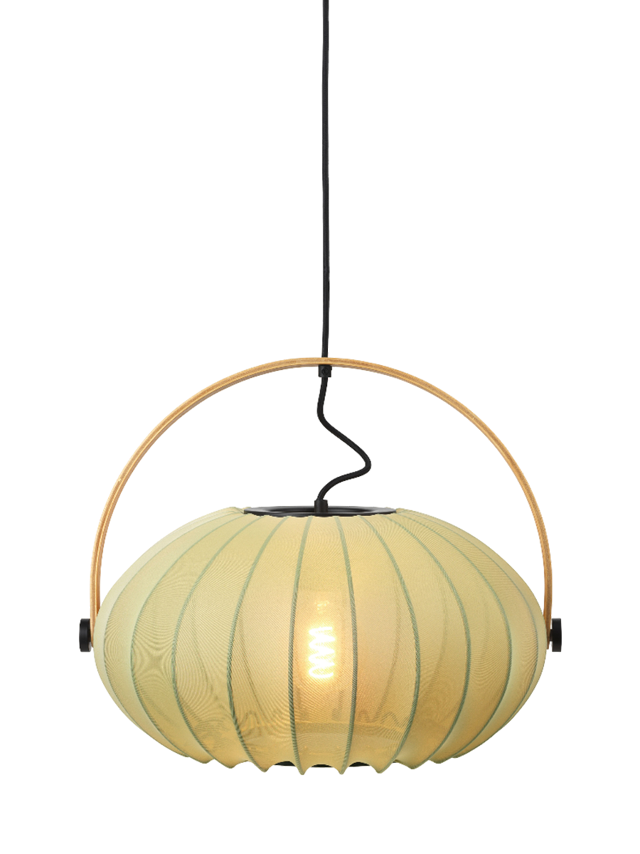 
Design Pendellampe "DC Textile" - Waldgrün