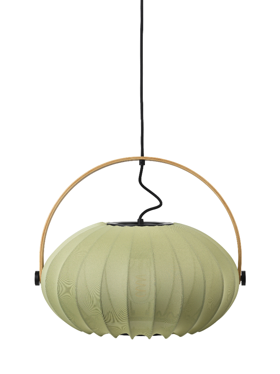
Design Pendellampe "DC Textile" - Waldgrün