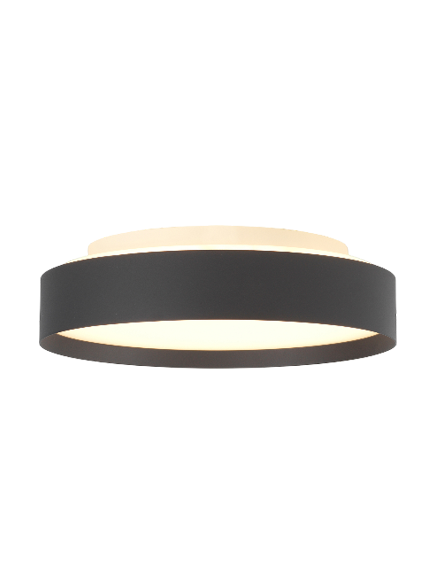 
Plafonnier design LED "Backlight Full" - Noir / Petit