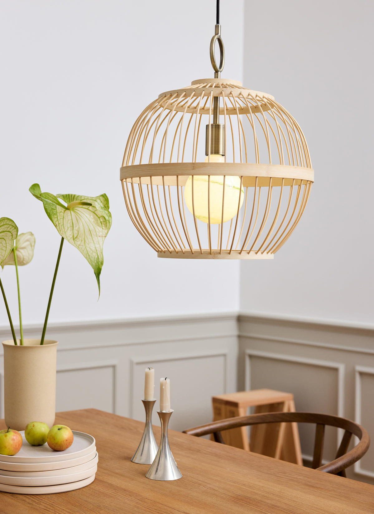 
Lampada a sospensione di design "Stockholm Nordic Edition" - Sabbia / Medio