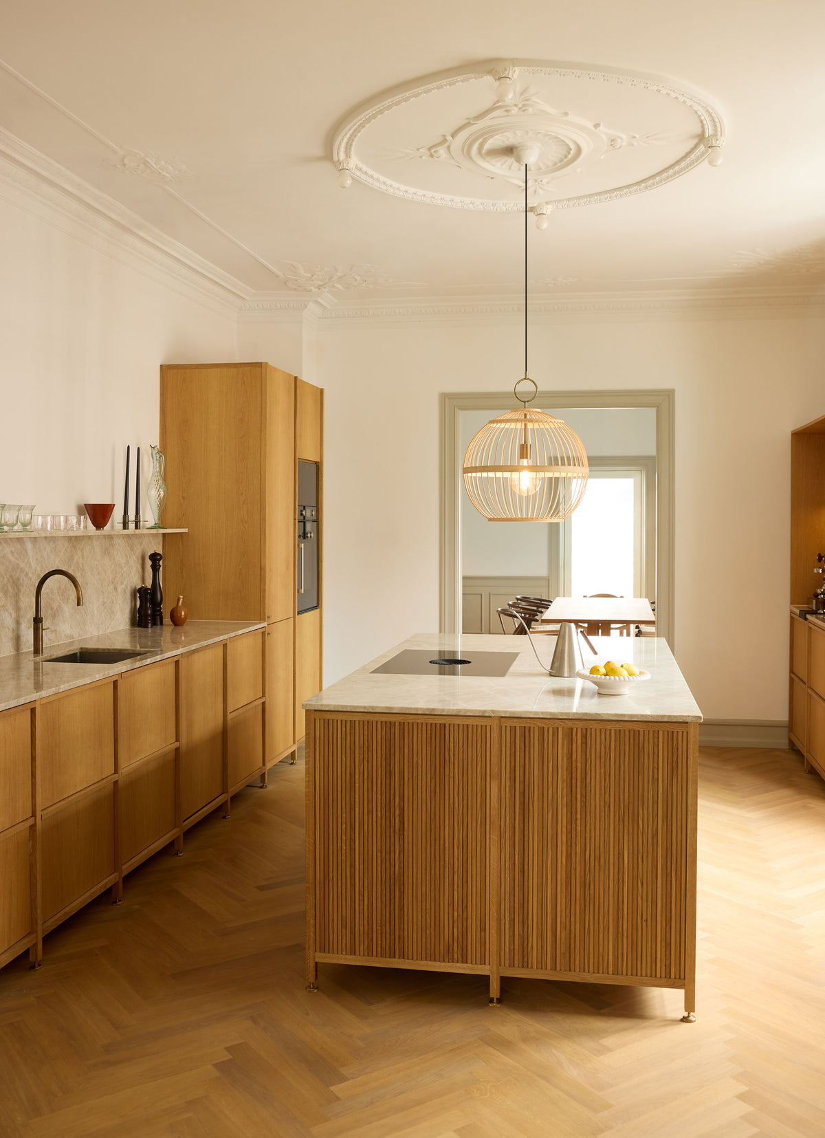 
Lampada a sospensione di design "Stockholm Nordic Edition" - Sabbia / Grande