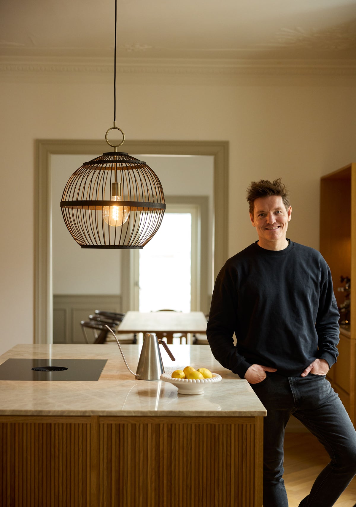 
Lampada a sospensione di design "Stockholm Nordic Edition" - Nero / Grande