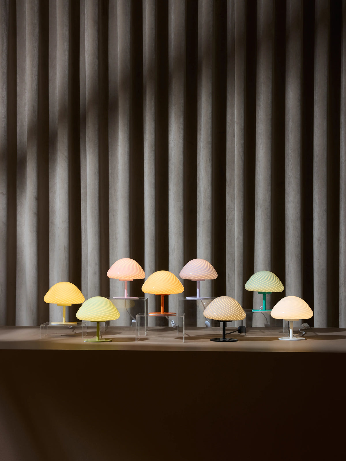 
Lampada da tavolo di design "Candy Mini Mush" - Opale