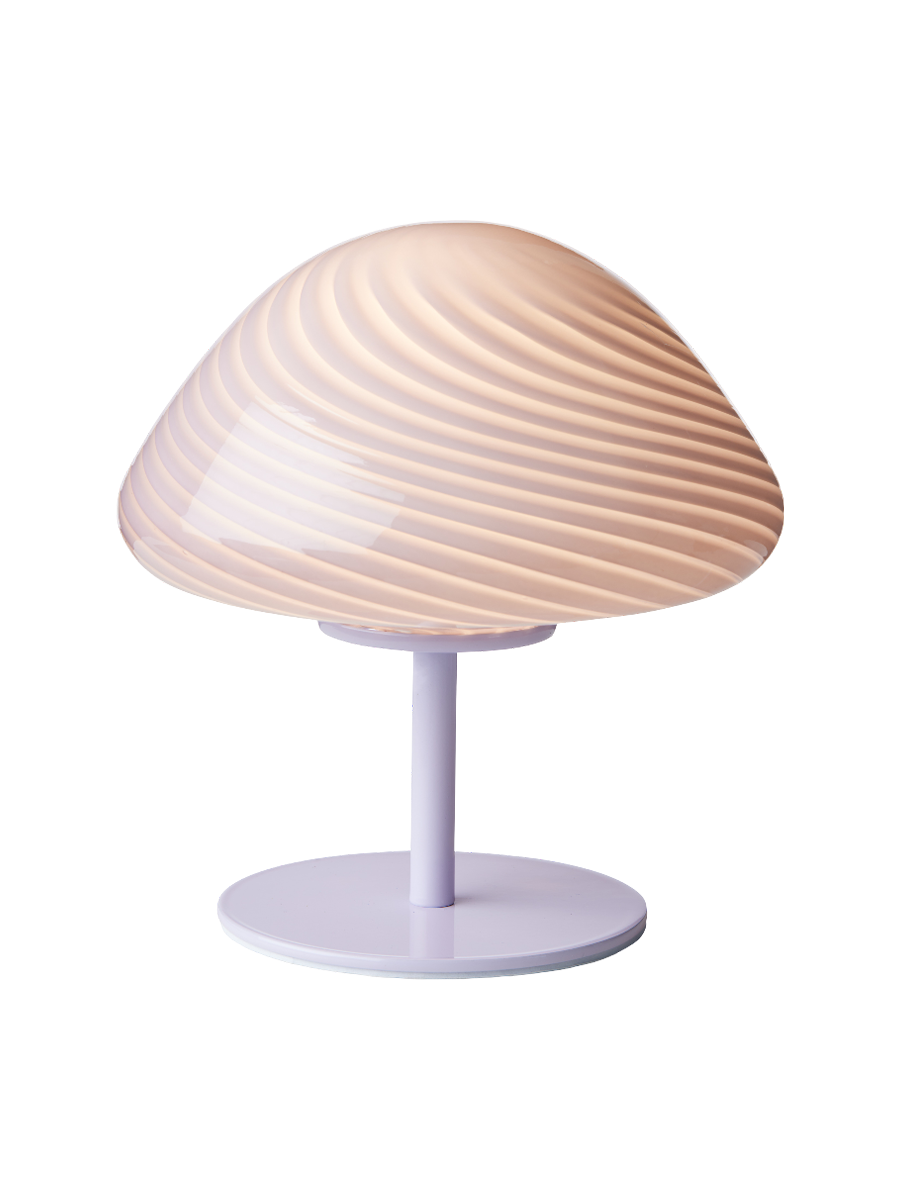 
Lampada da tavolo di design "Candy Mini Mush" - Viola chiaro