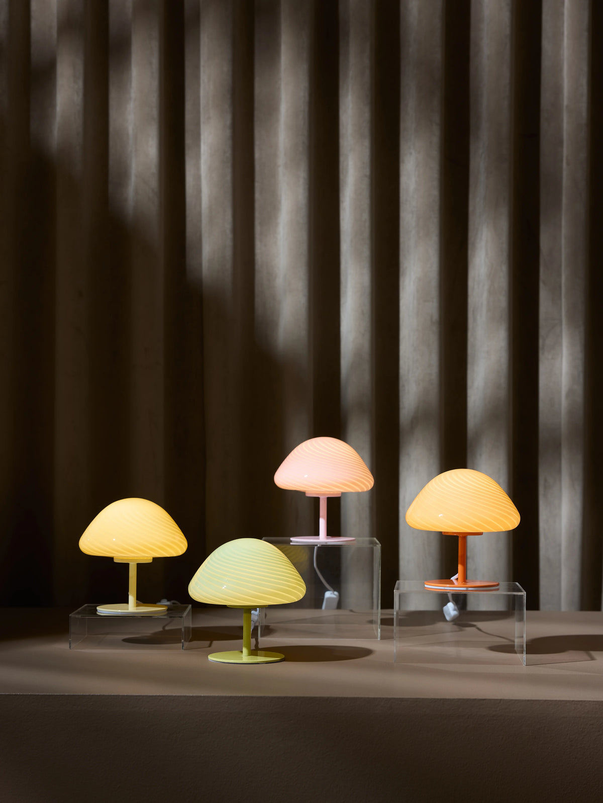 
Lampada da tavolo di design "Candy Mini Mush" - Oliva
