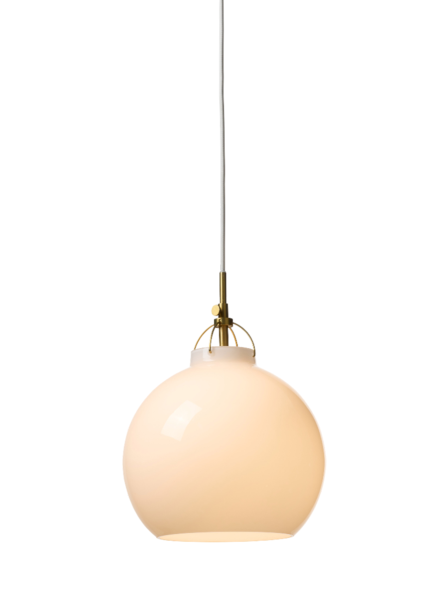 
Lampada a sospensione di design "Toscana" - Opale / ø 27cm