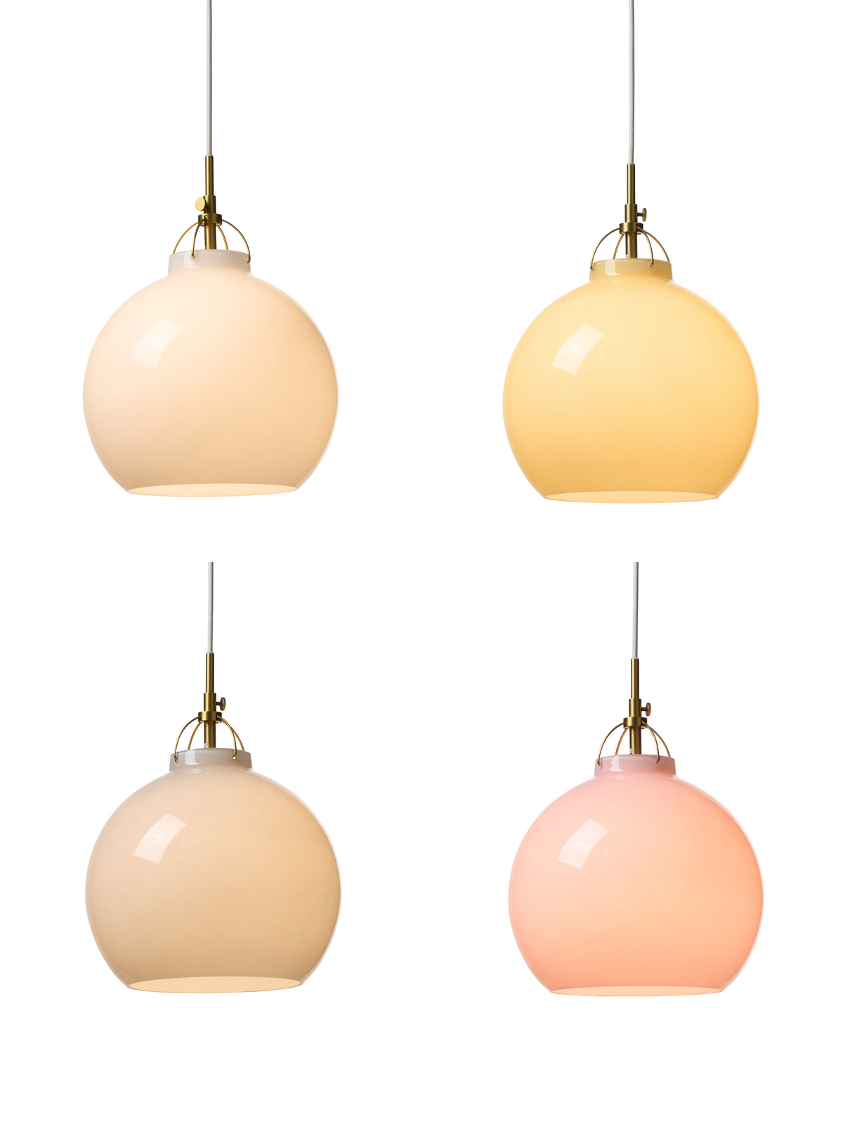 
Lampada a sospensione di design "Toscana" - Grigio / ø 27cm