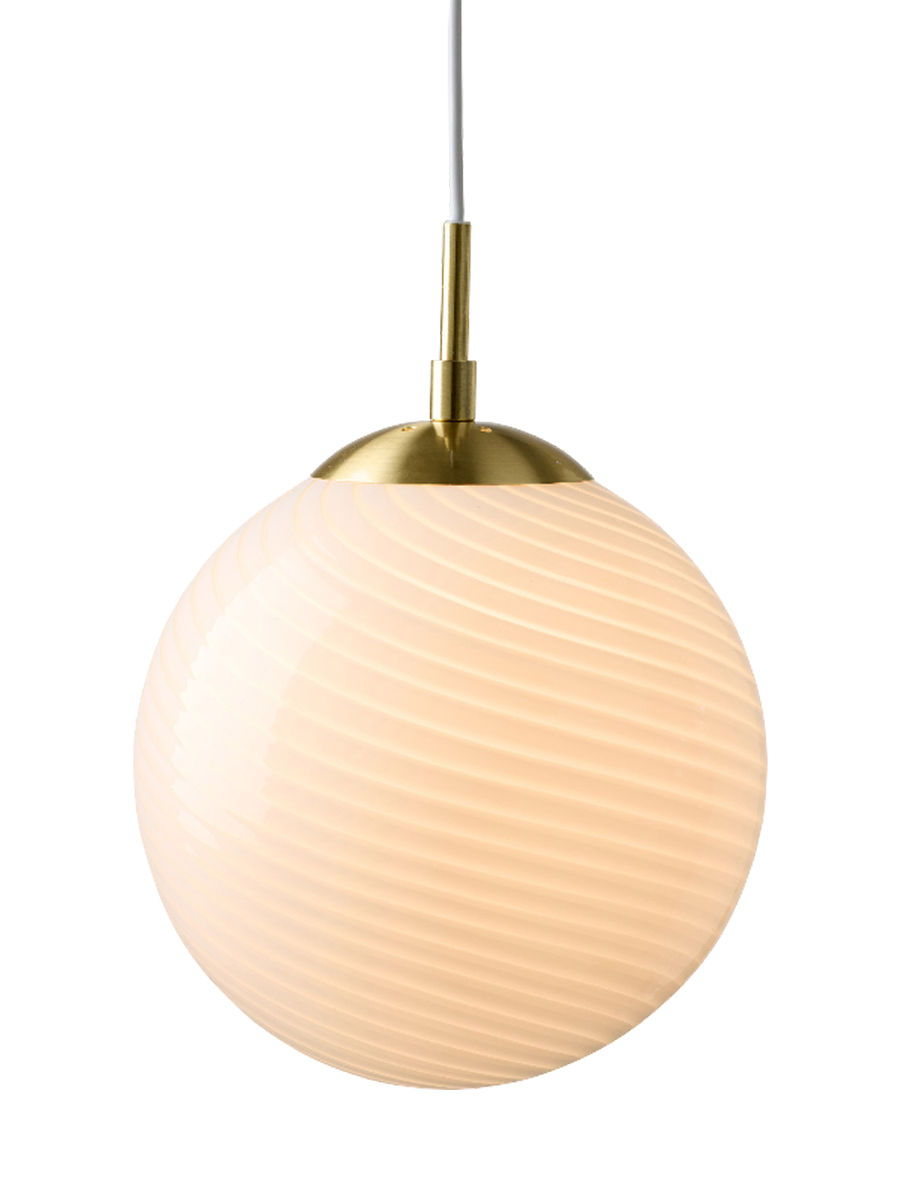 
Lampada a sospensione di design "Candy" - Opale / Piccolo