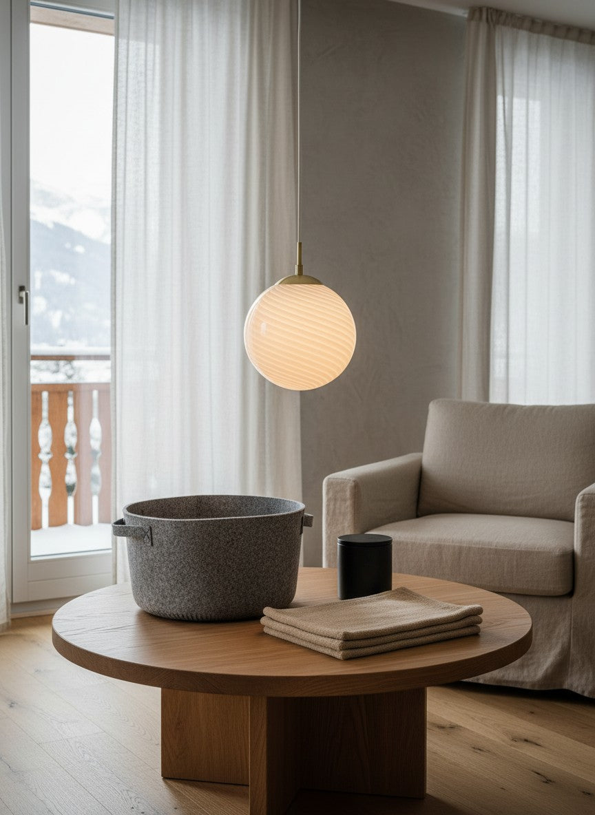 
Lampada a sospensione di design "Candy" - Grigio / Medio