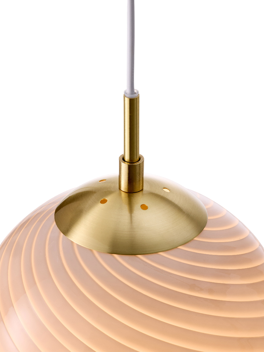 
Lampada a sospensione di design "Candy" - Grigio / Medio