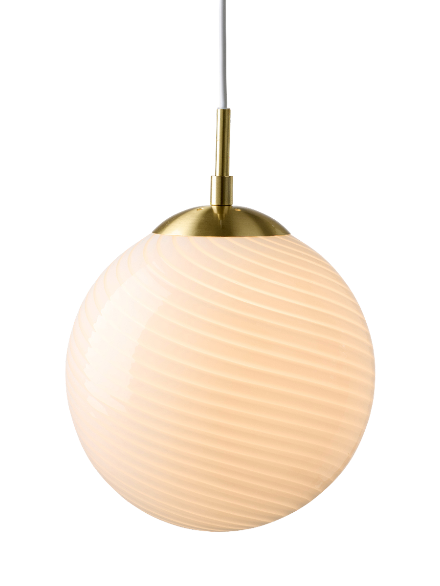 
Lampada a sospensione di design "Candy" - Opale / Grande