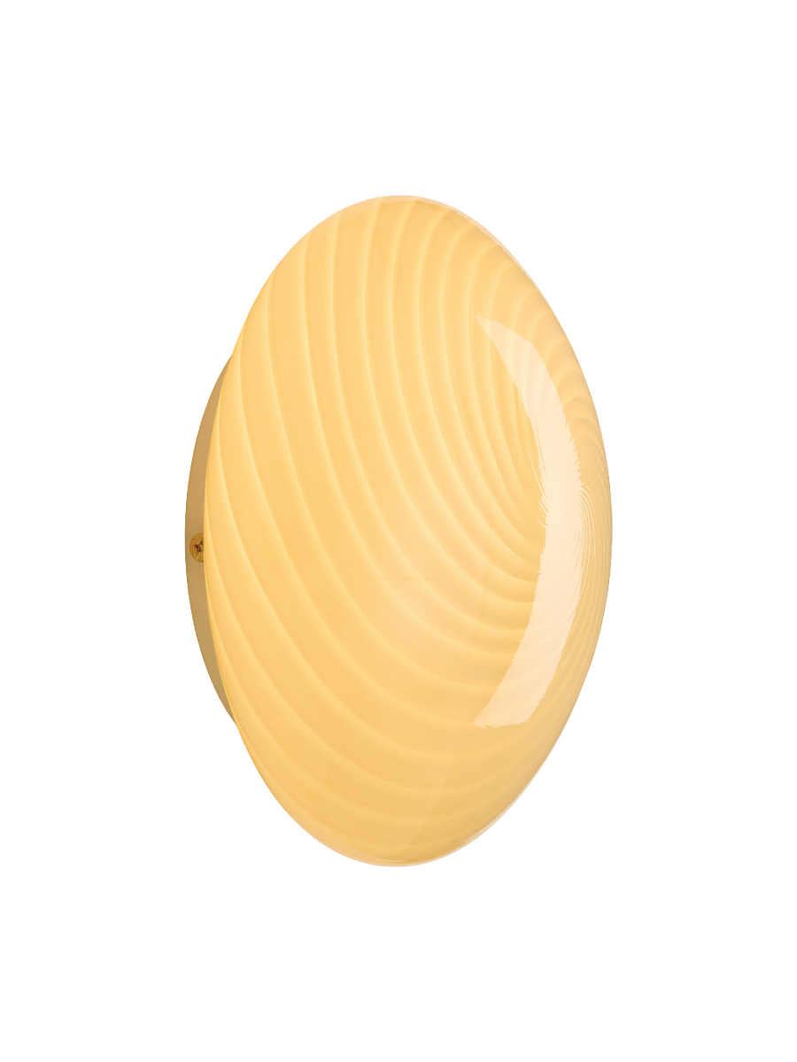 
Lampada da parete e da soffitto di design "Candy" - Creme
