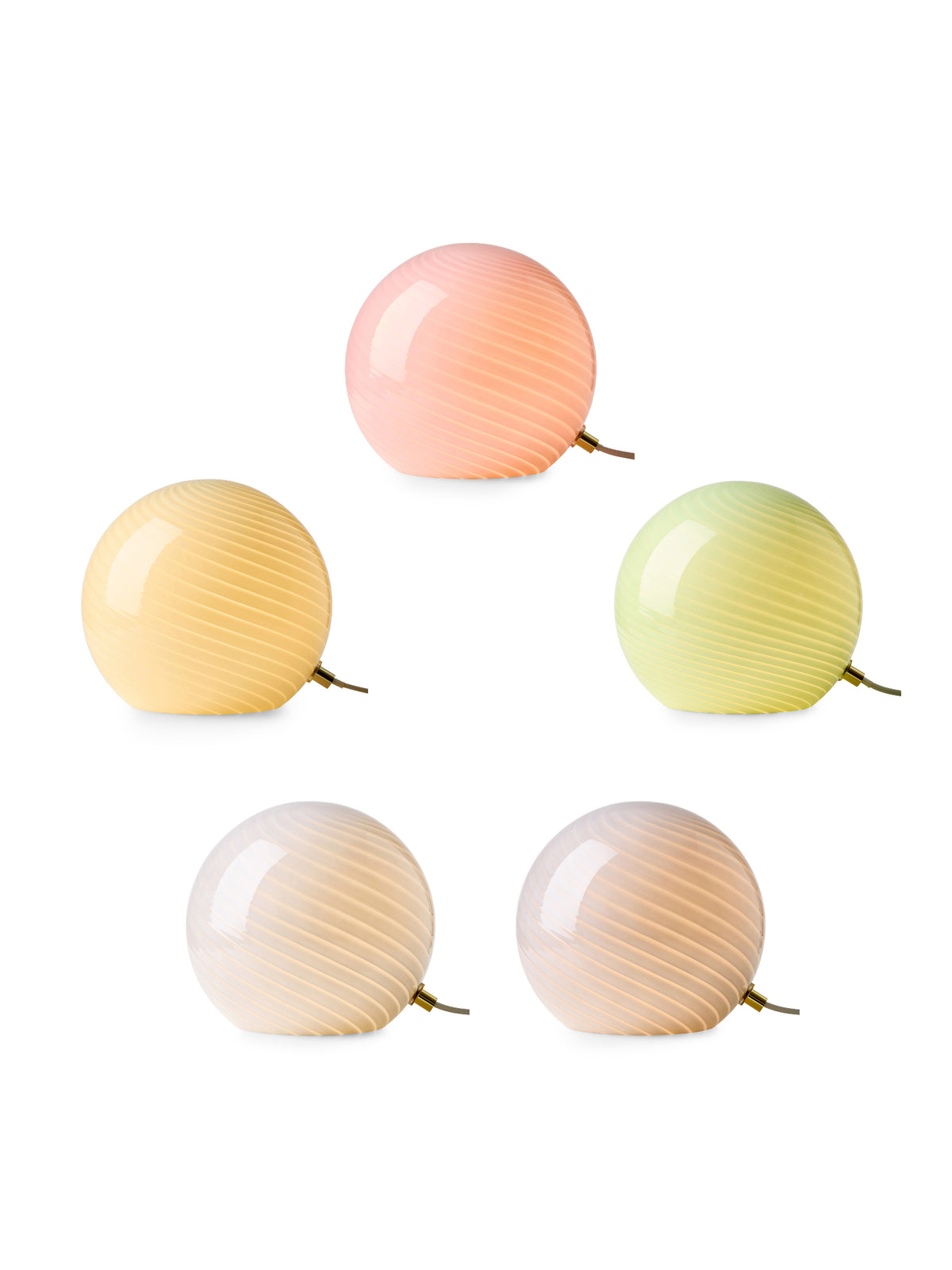 
Lampada da tavolo di design "Candy" - Creme