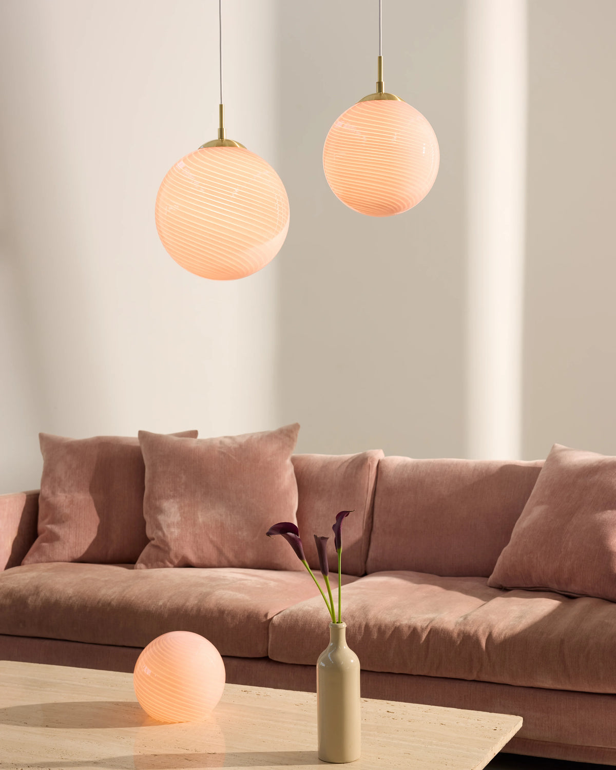 
Design Tischlampe "Candy" - Rose