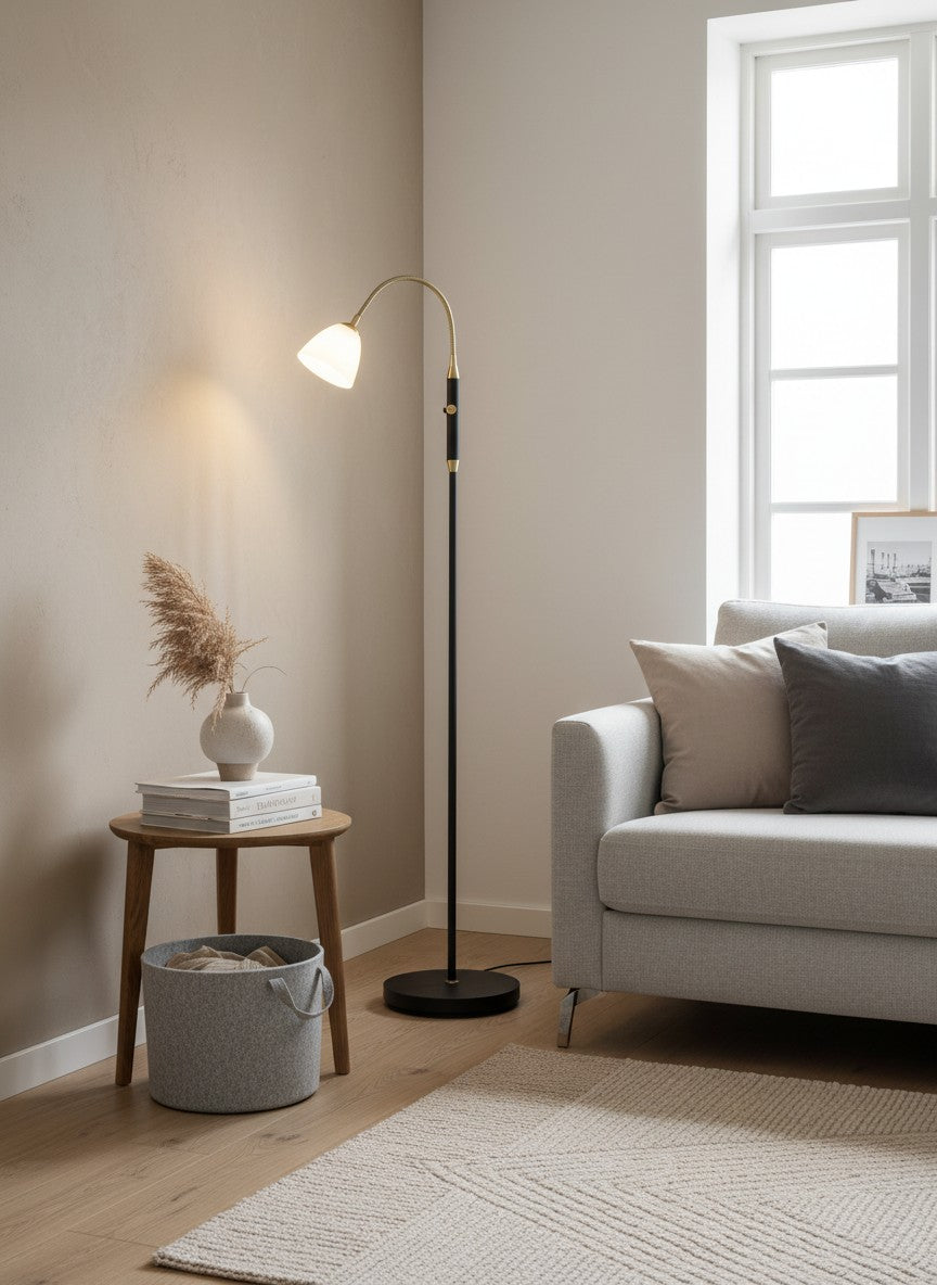 
Lampadaire design à LED unique "Lucid"