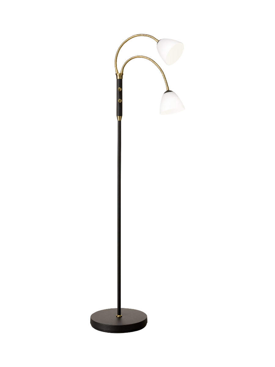 
Lampadaire double LED "Lucid"