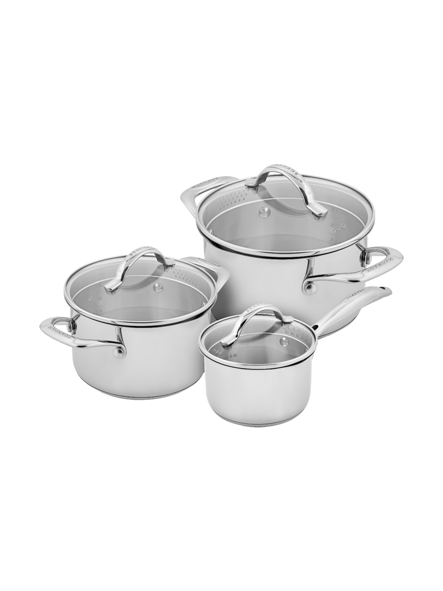 
Batterie de cuisine premium 3 pièces « STS »