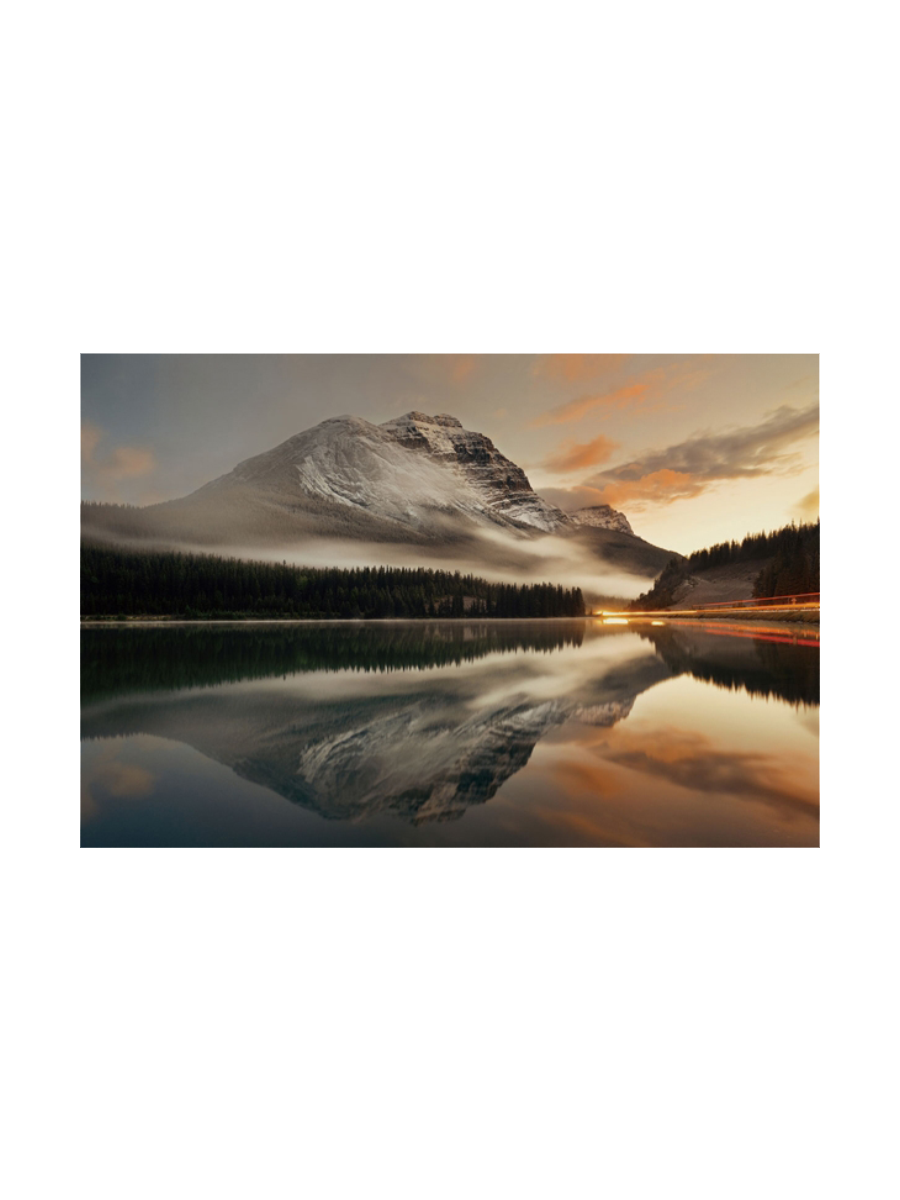 
Quadro in vetro «Montagna» 100 x 150 cm