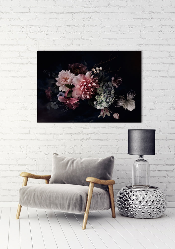 
Quadro in vetro «Fiori II» 80 x 120 cm