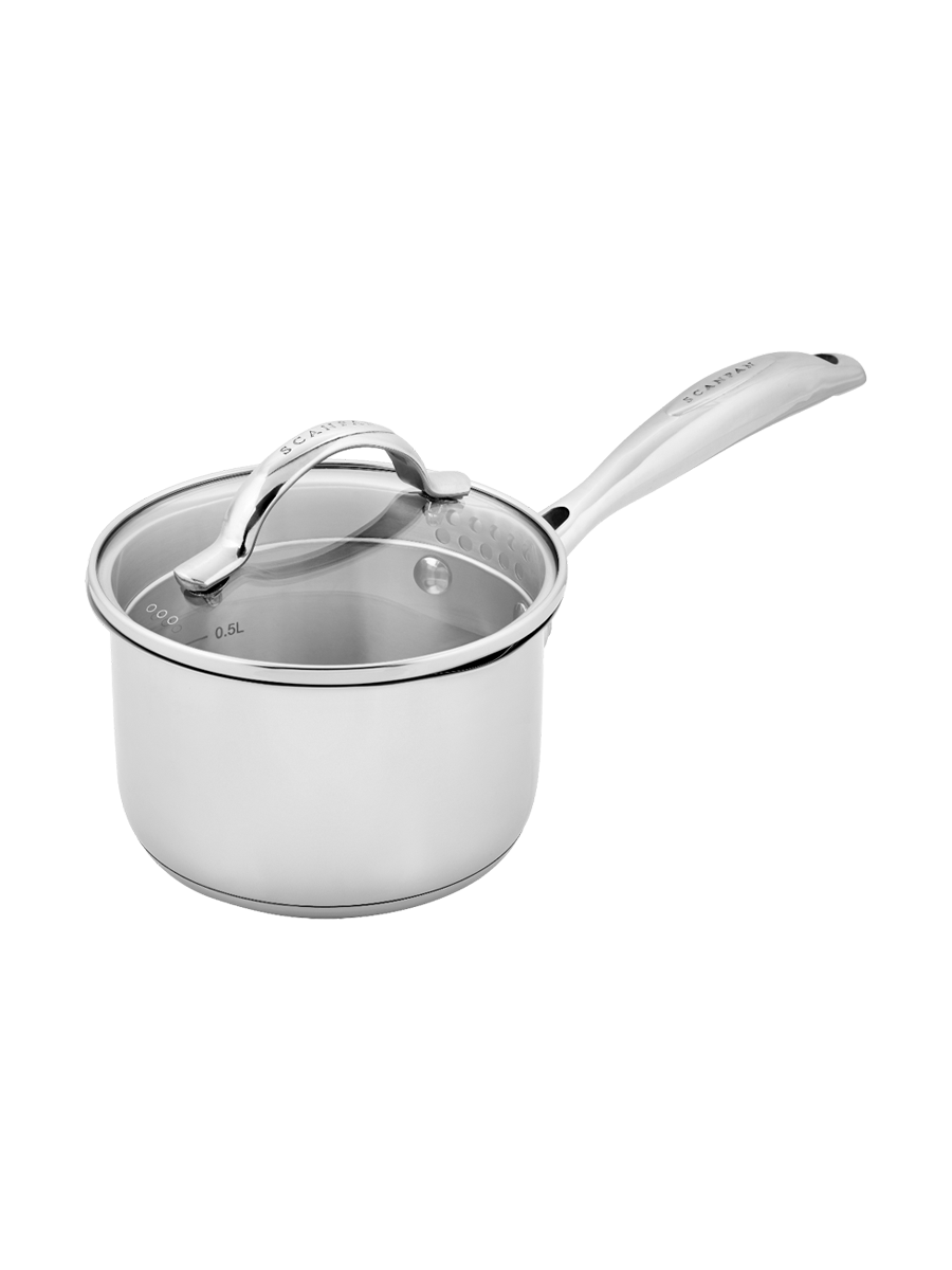 
Casserole à poignée « STS » avec couvercle - Ø 14 cm, 1,2 litres