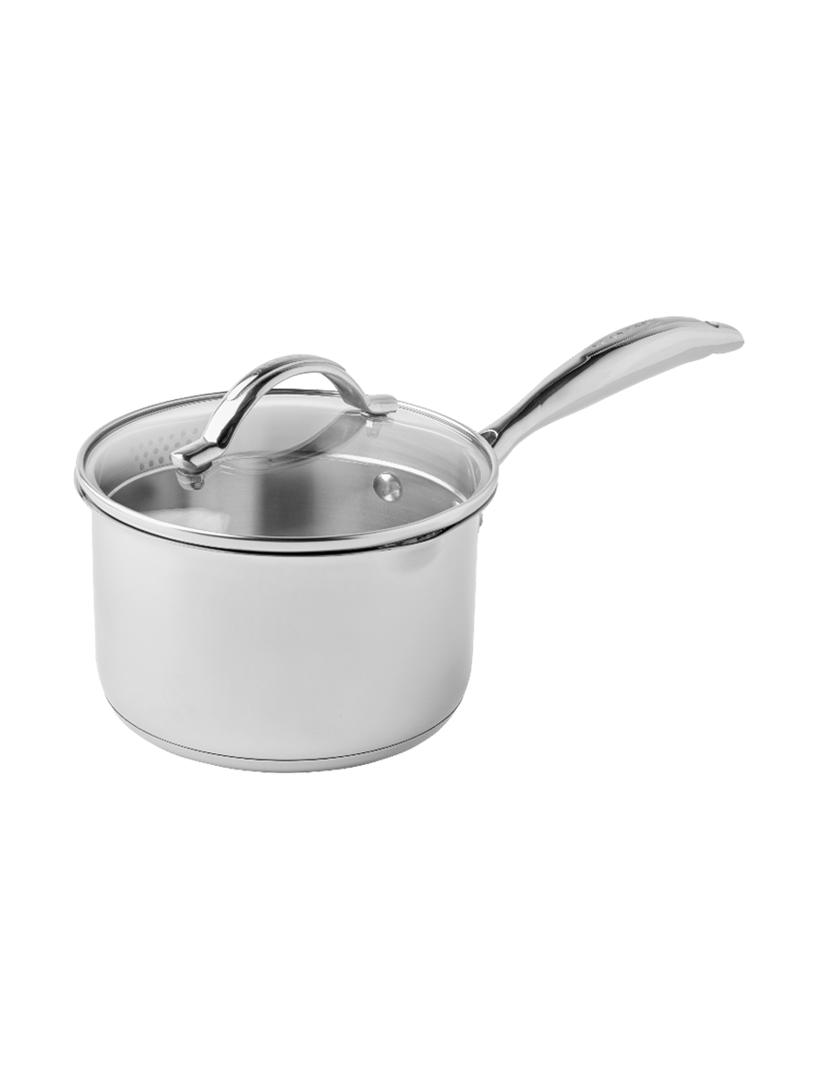 
Casserole à poignée « STS » avec couvercle - Ø 16 cm, 1,8 litres