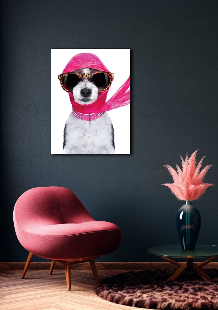 
Tableau en verre « Chienne » 60 x 80 cm