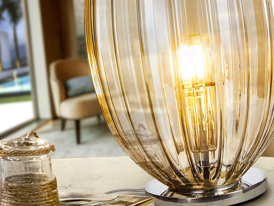 
Lampe de table design LED à intensité variable « Ovila »