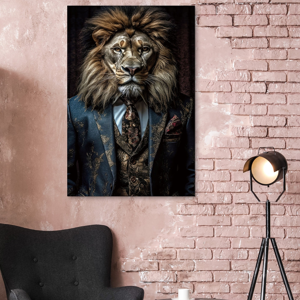 
Tableau en verre « Lion's Club » 80 x 120 cm