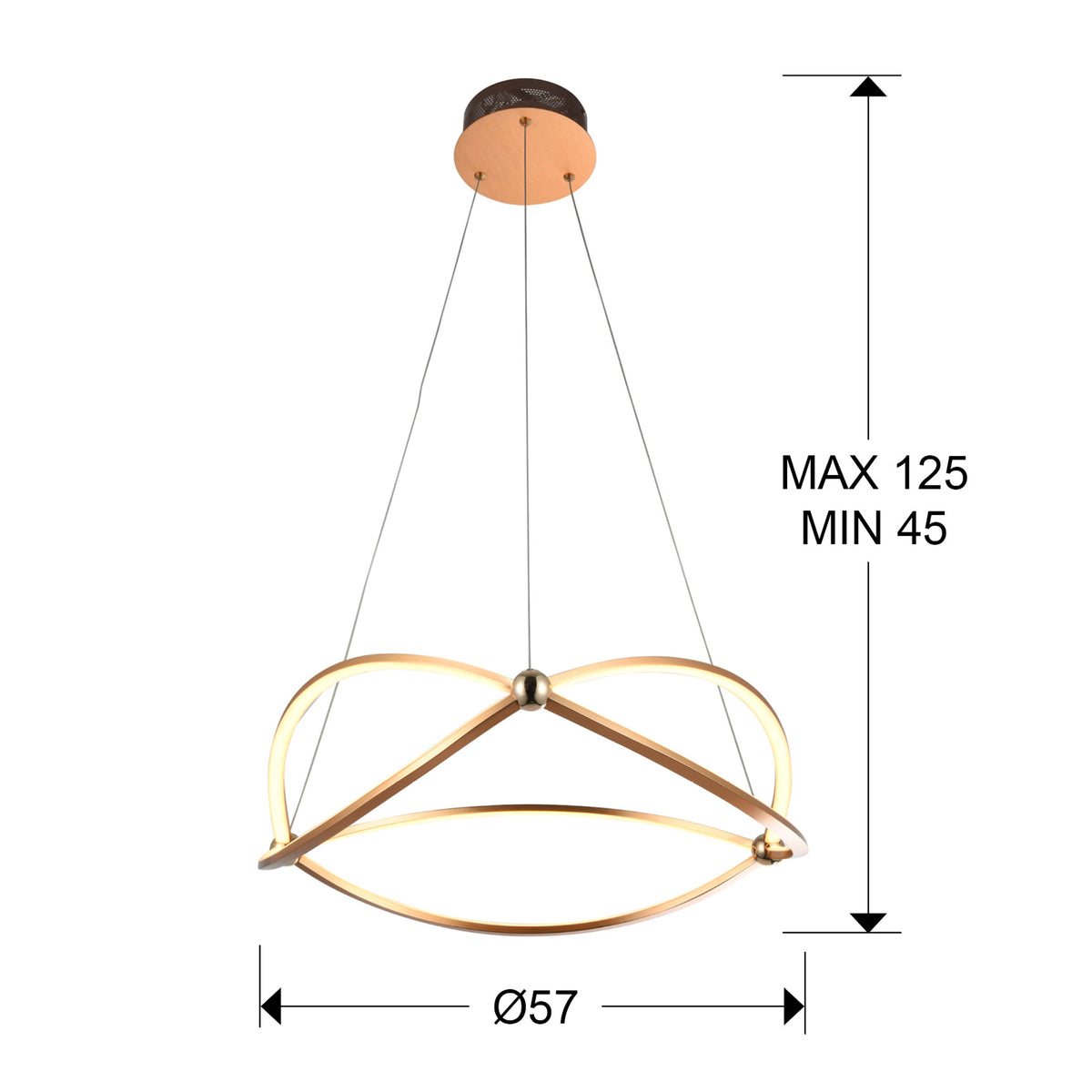 
LED Design Pendellampe „Ocellis II“