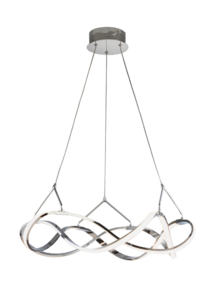 
Lampada a sospensione di design a LED dimmerabile «Molly», Ø 53 cm - Oro rosa