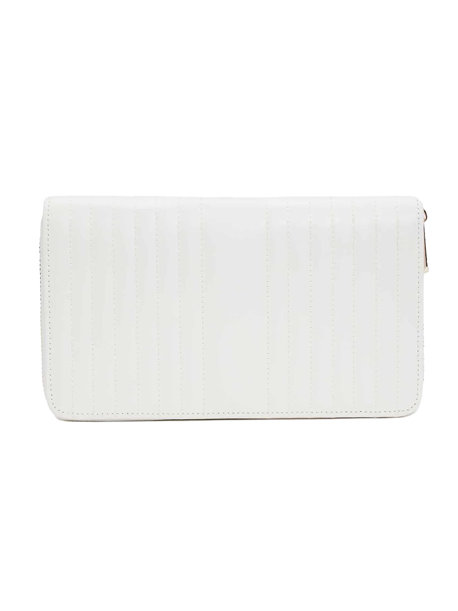 
Large Genuine Leather Jewelry Case "Portfolio Maria" - White