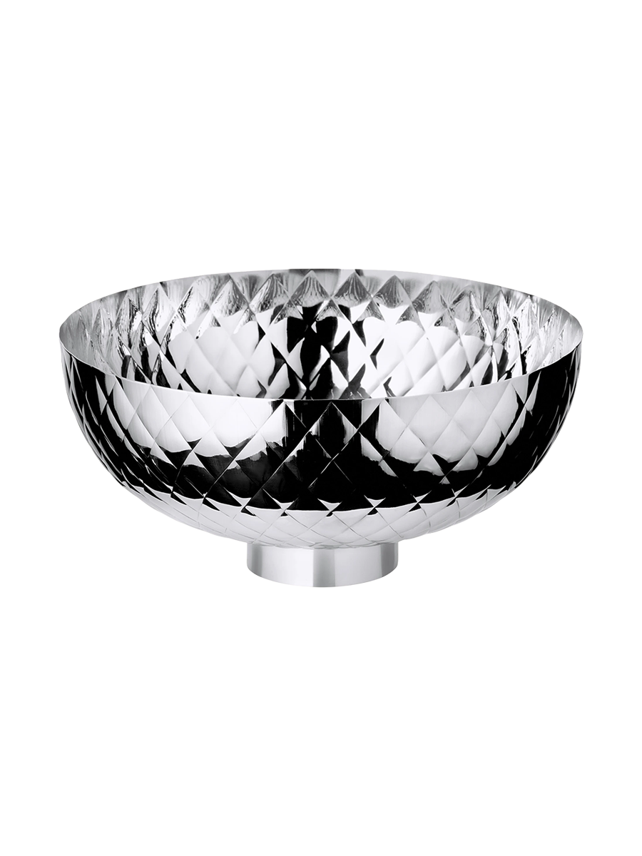 
Premium Bowl & Champagne Cooler "Leonora" - highly polished stainless steel