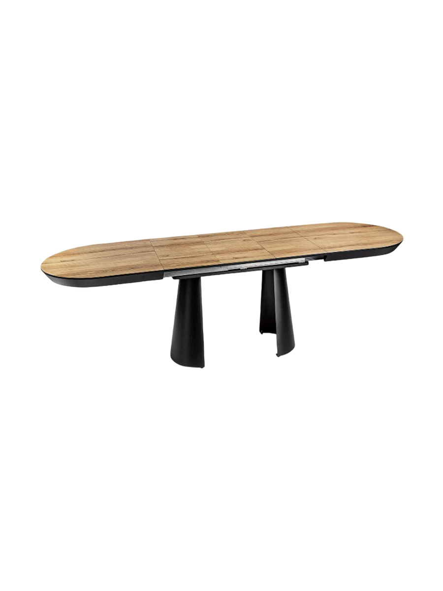 
Large, extendable designer dining table “Capri” 206–406 cm
