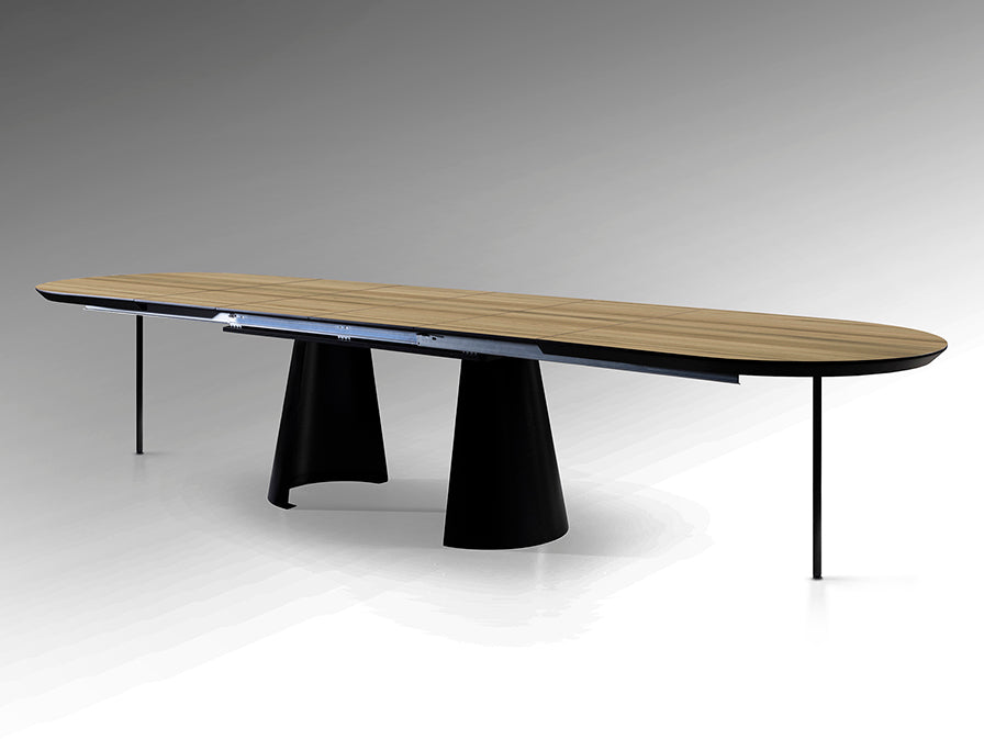 
Grande tavolo da pranzo allungabile di design «Capri» 206-406 cm