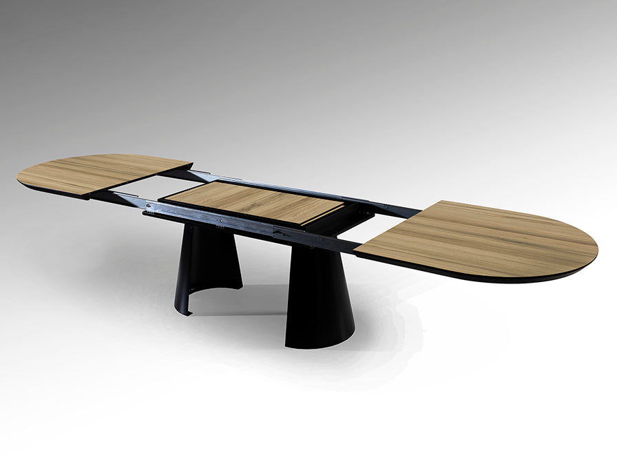 
Grande tavolo da pranzo allungabile di design «Capri» 206-406 cm