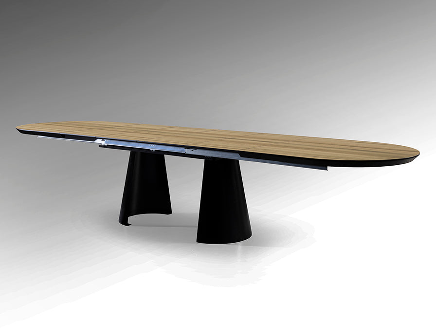 
Grande tavolo da pranzo allungabile di design «Capri» 206-406 cm