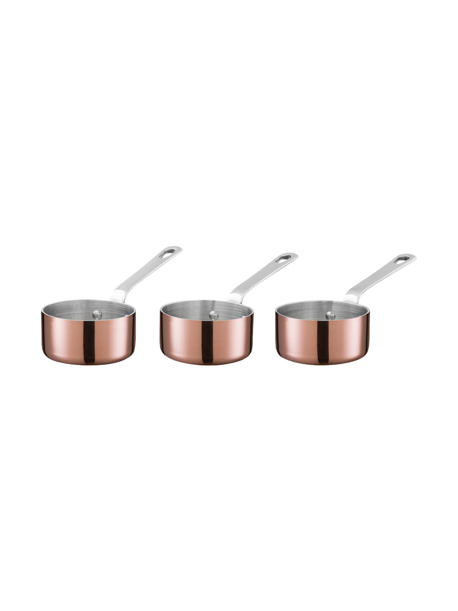 
Set of 3 Premium Mini Casseroles "Maitre D'"