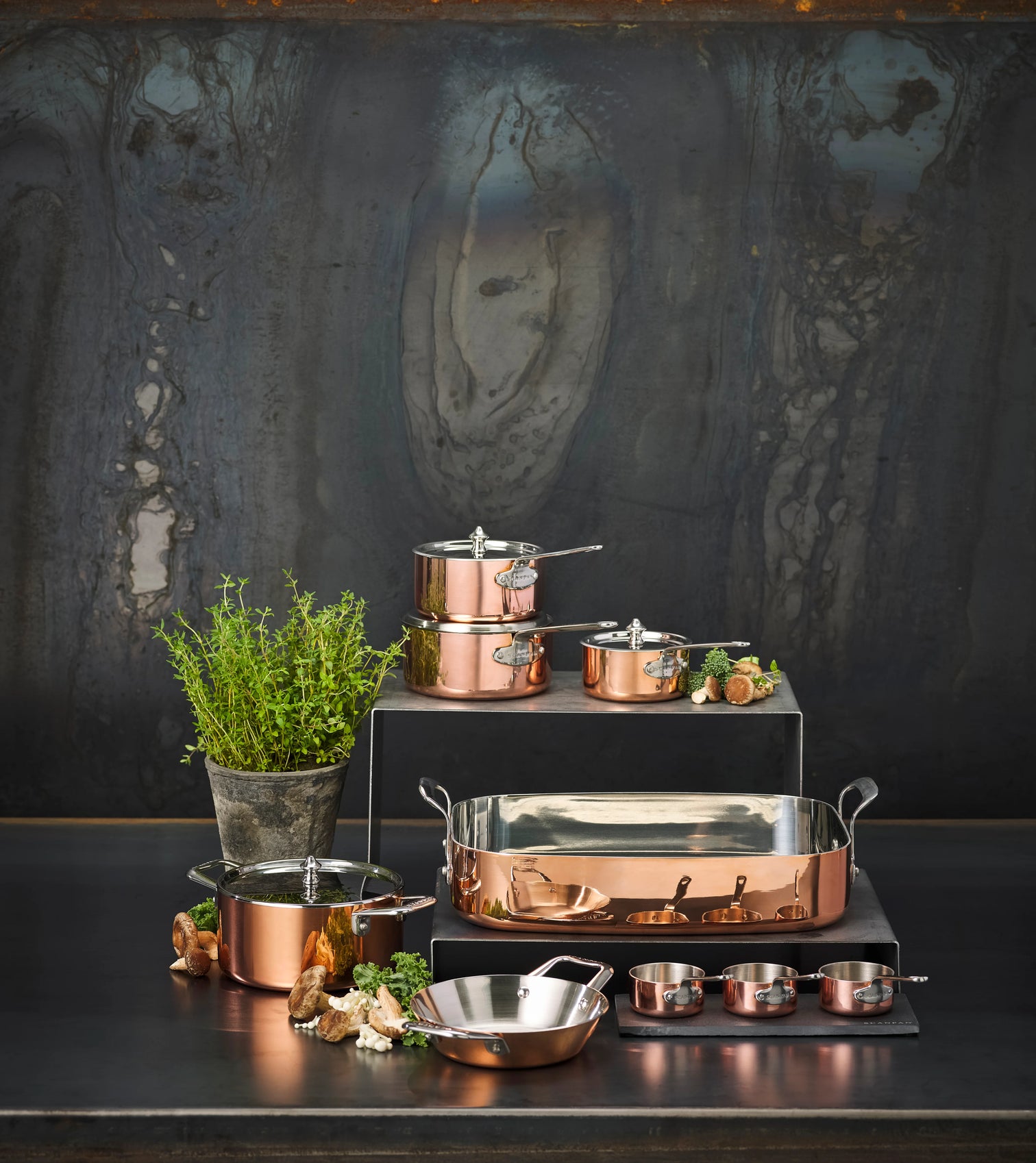 
Set of 3 Premium Mini Casseroles "Maitre D'"