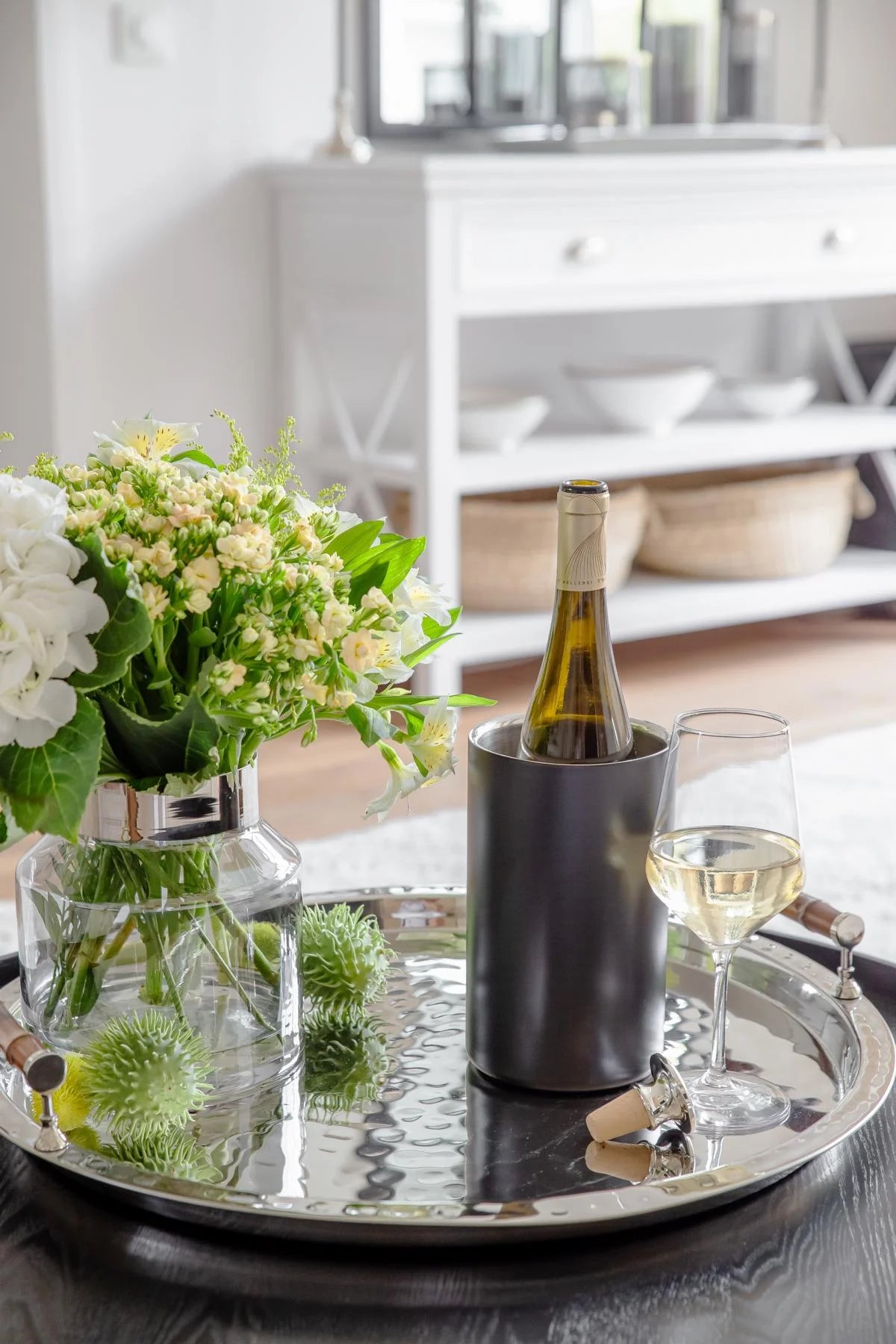 
Premium wine cooler "Pearl" made of stainless steel