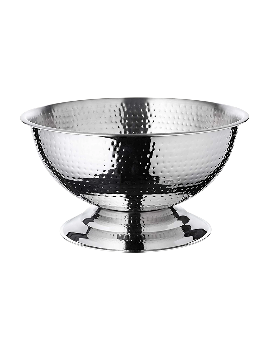 
2-Piece Set Premium Champagne Cooler "Cara" - hammered stainless steel