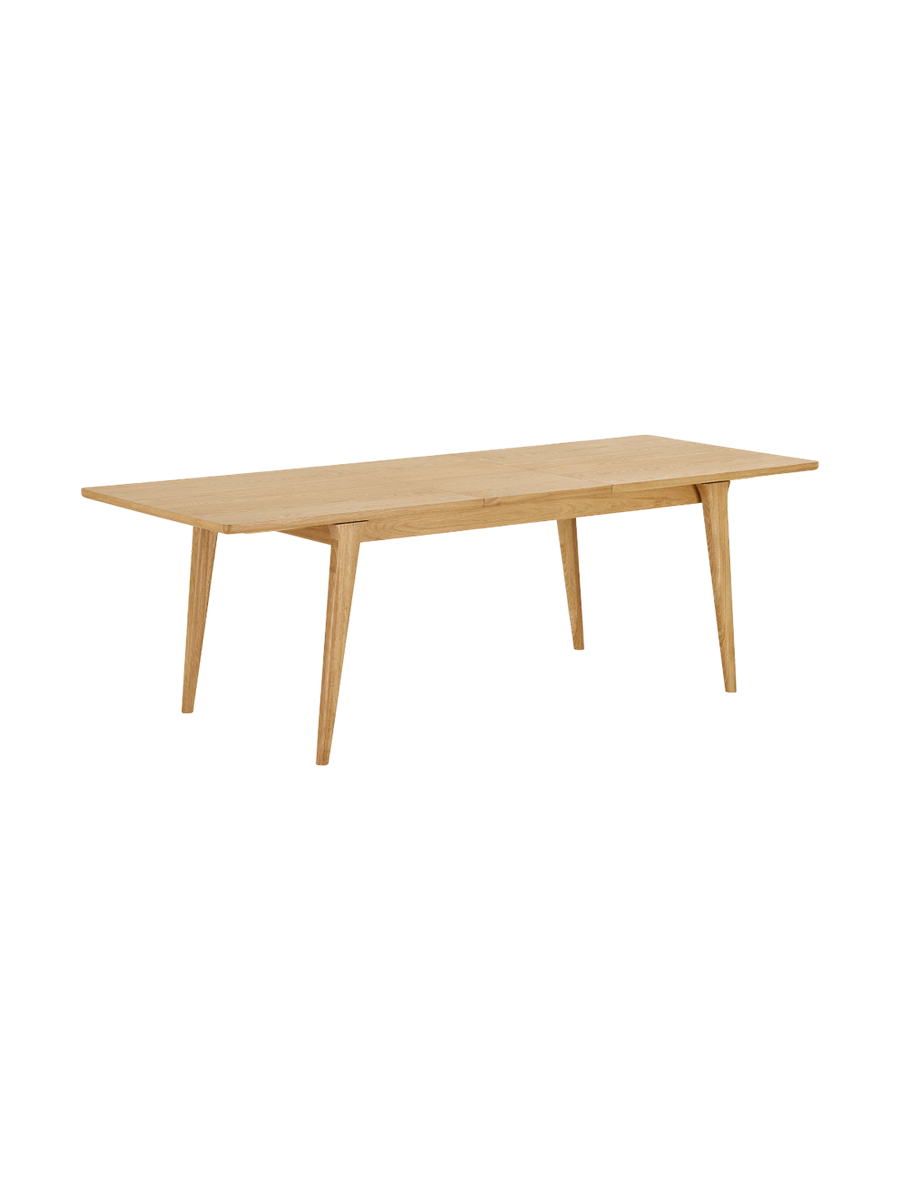 
Grande set da sala da pranzo di design in 7 pezzi «Darwin & Agustin» - Rovere Naturale