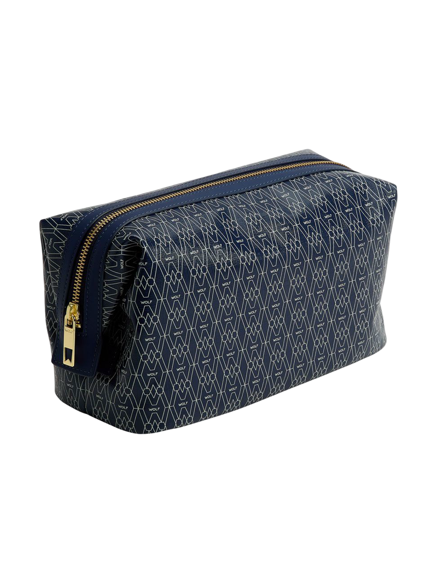 
"Signature" Toiletry Bag - Blue