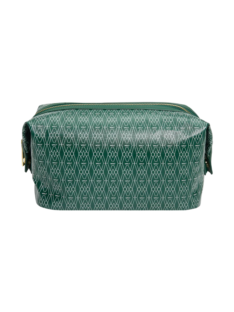 
"Signature" Toiletry Bag - Green