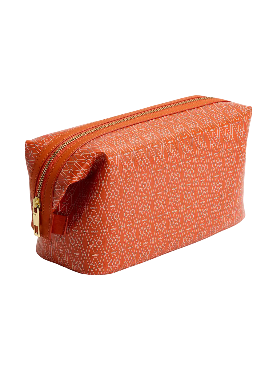 
"Signature" Toiletry Bag - Orange