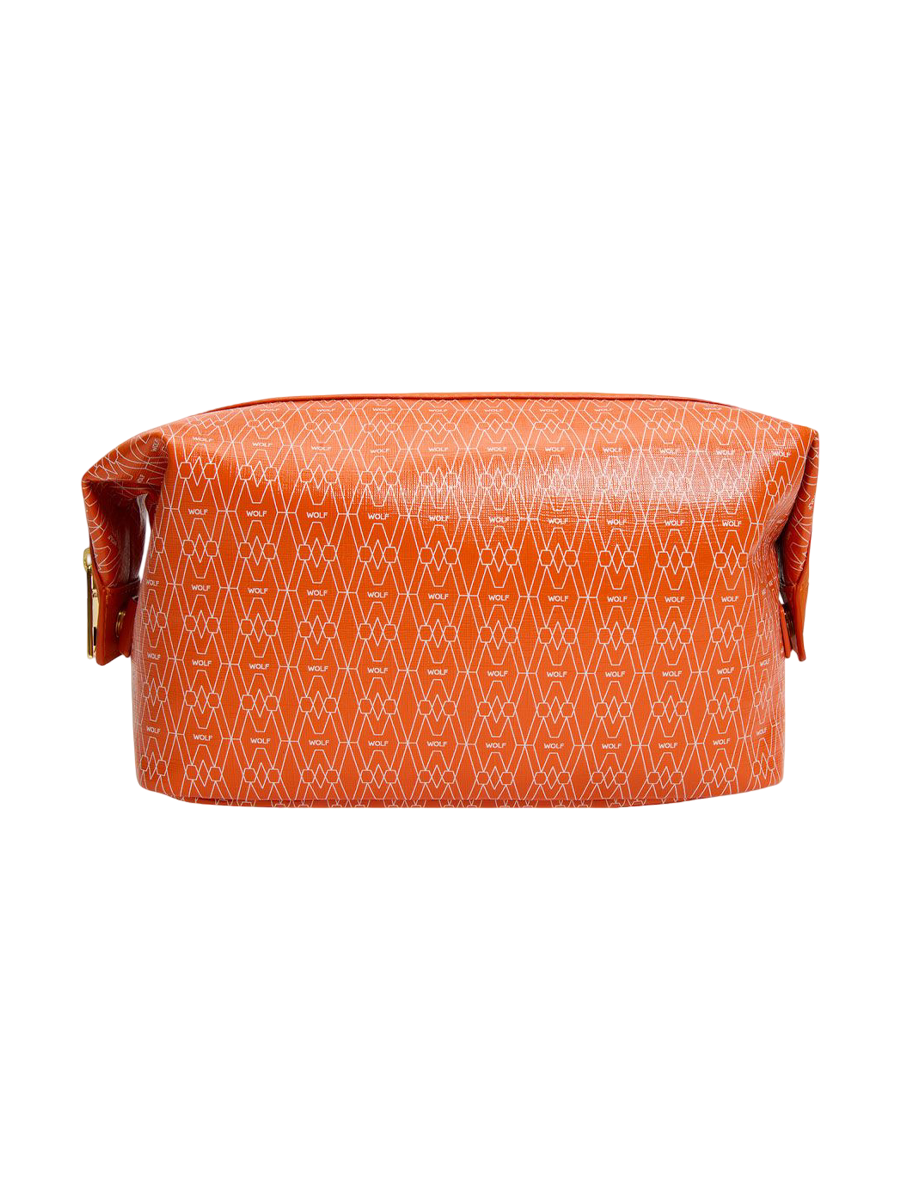 
"Signature" Toiletry Bag - Orange