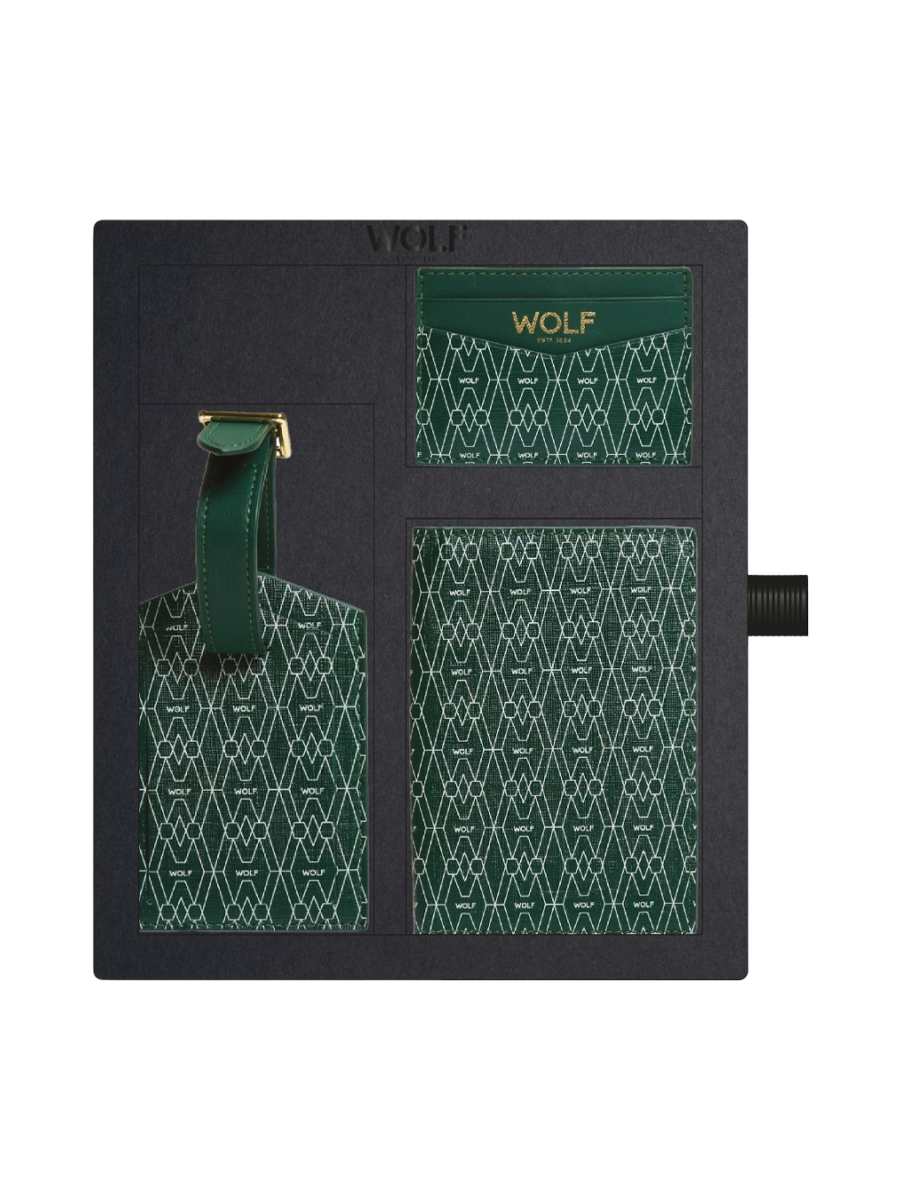 
Coffret cadeau de voyage « Signature » - Vert foncé